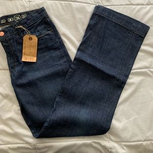 Earnest Sewn wide leg denim